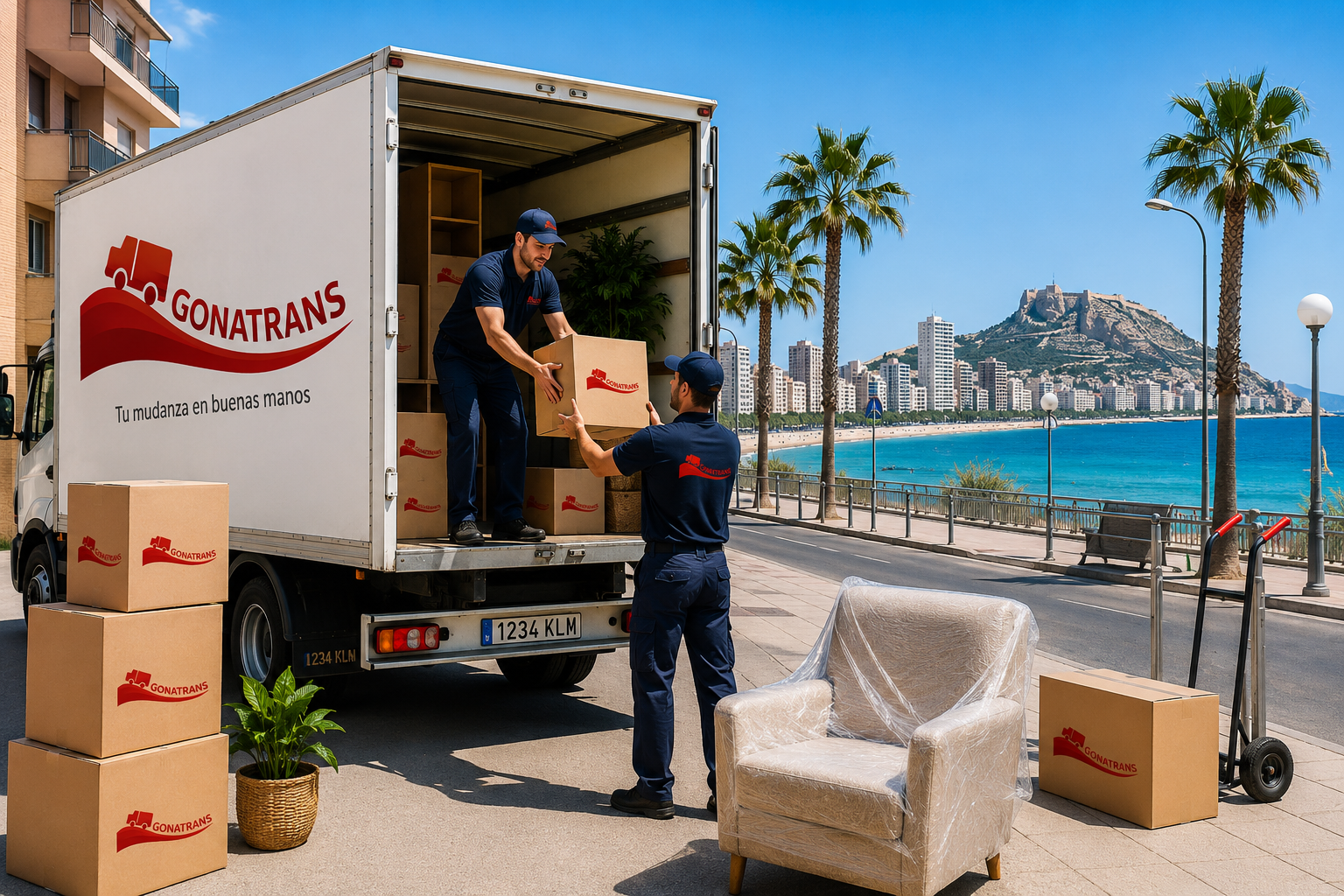 Mudanzas en verano en Alicante: cómo evitar retrasos por calor, tráfico y alta demanda